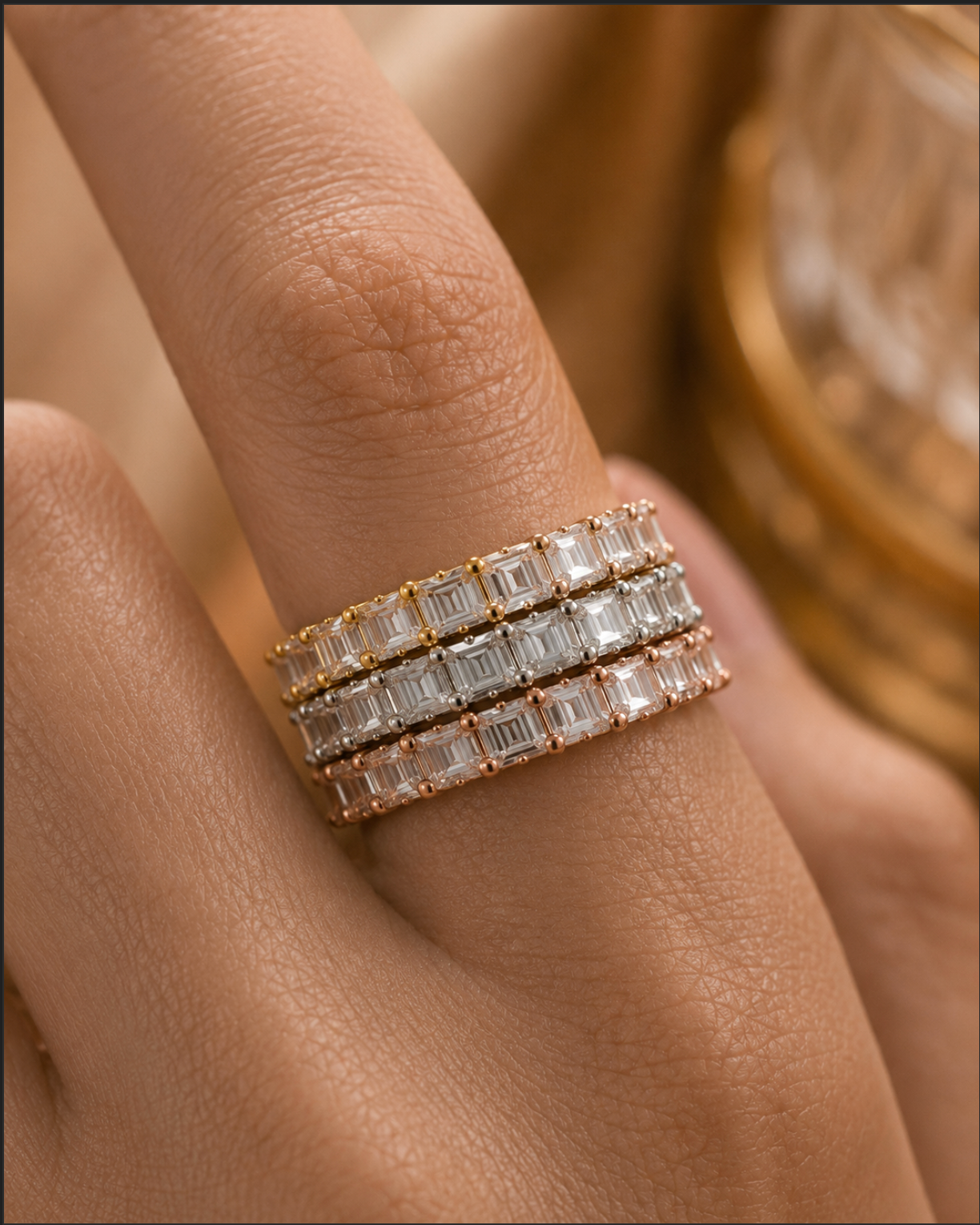 The Étoile Eternity Ring